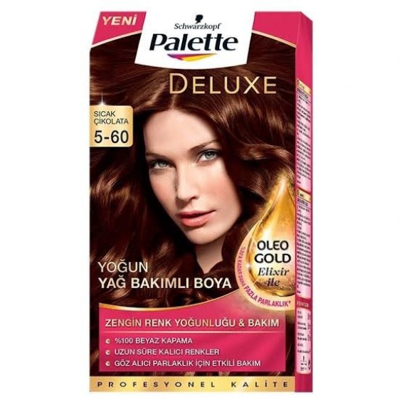 Palette Deluxe 5.60 Sıcak Çikolata Saç Boyası