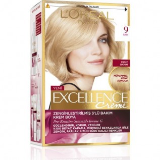 L Oréal Paris Excellence Creme Saç Boyası 9 Sarı